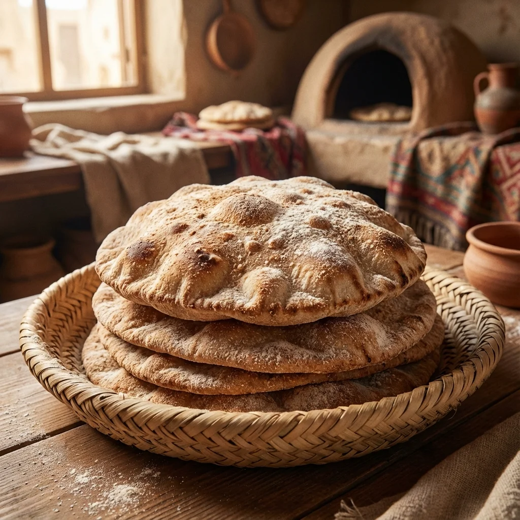 Aish Baladi - Egyptian Flatbread