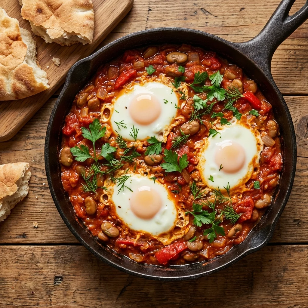 Shakshuka - Eggs in Tomato Sauce