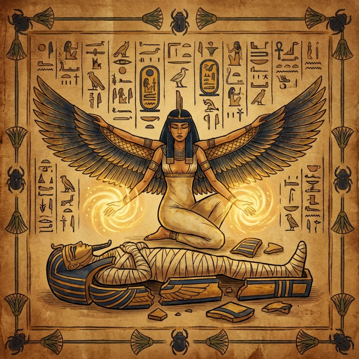 Isis & Osiris: The First Mummy