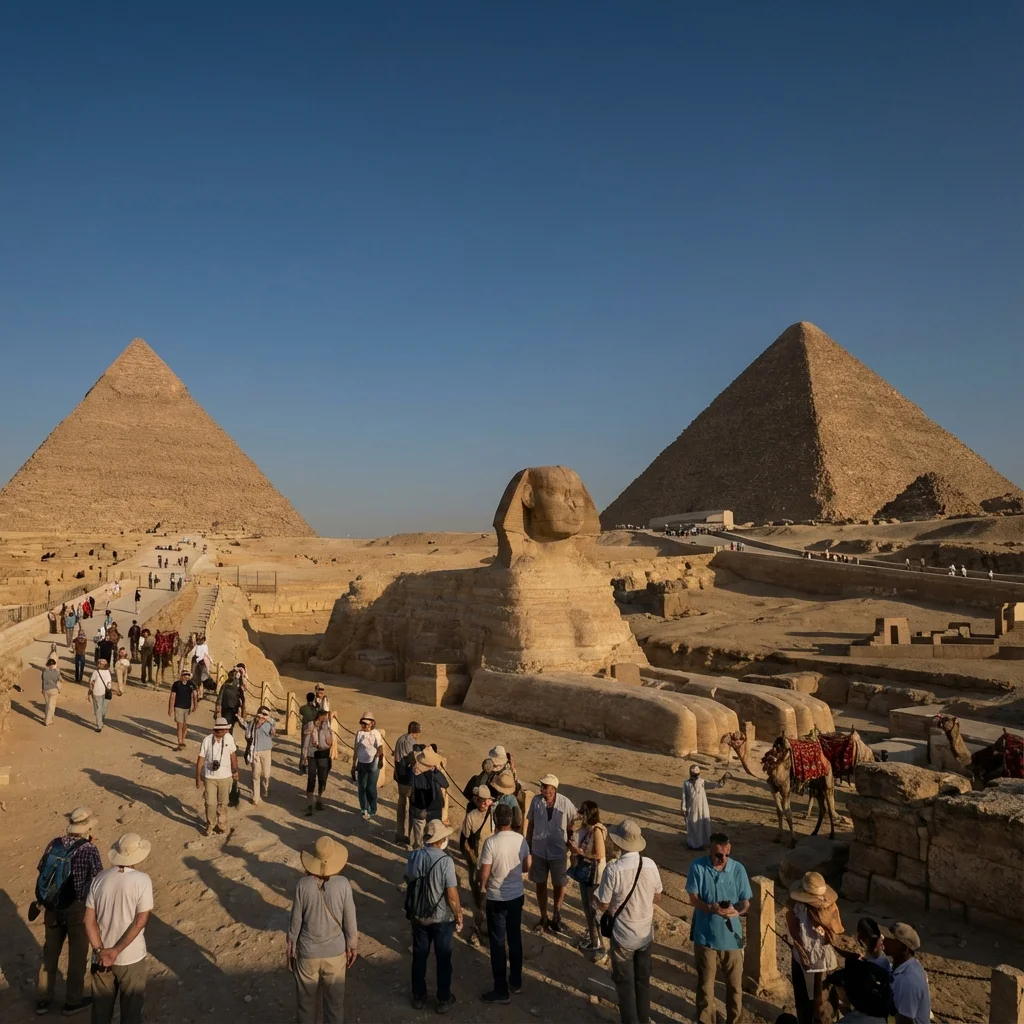 Пирамиды Гизы, Каир