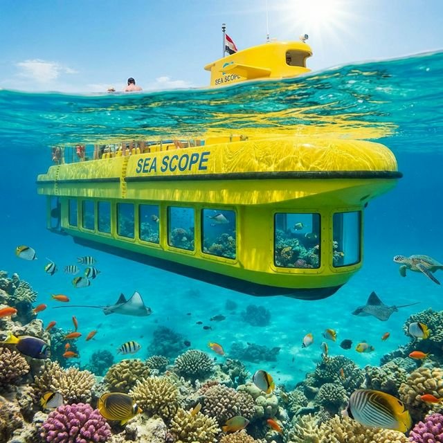 Батискаф Си Скоуп (Sea Scope) в Хургаде: Главный гид Салема 2026